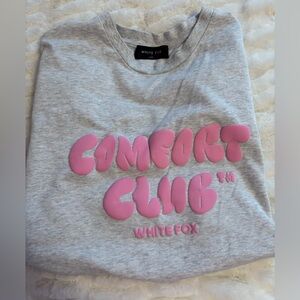 White Fox Comfort Club T-Shirt L/XL